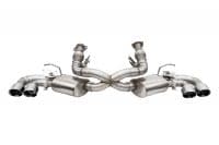 C8 Corsa Exhaust Variable Sound Level NPP Only Cat-Back NPP Polished Tips 21103 - Product View
