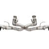 C8 Corsa Exhaust Xtreme Sound Level Cat-Back Black Tips 21102 - Product View