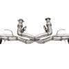 C8 Corsa Exhaust Track Series Cat-Back Black Tips 21104 - Product View