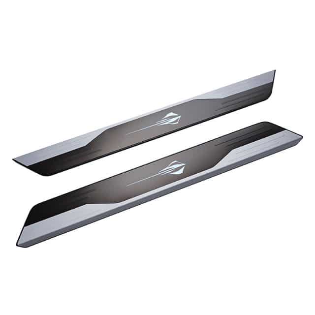 GM illuminated door sill plates for the C8 Corvette