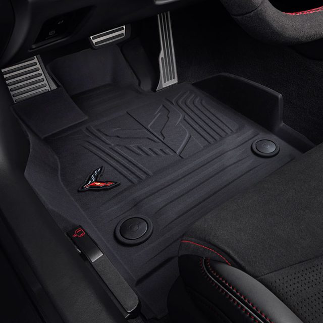 GM front Black Corvette Jake Floor Liners