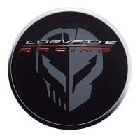 GM C8 Corvette Center Caps - Black with Jake Logo - 84385014