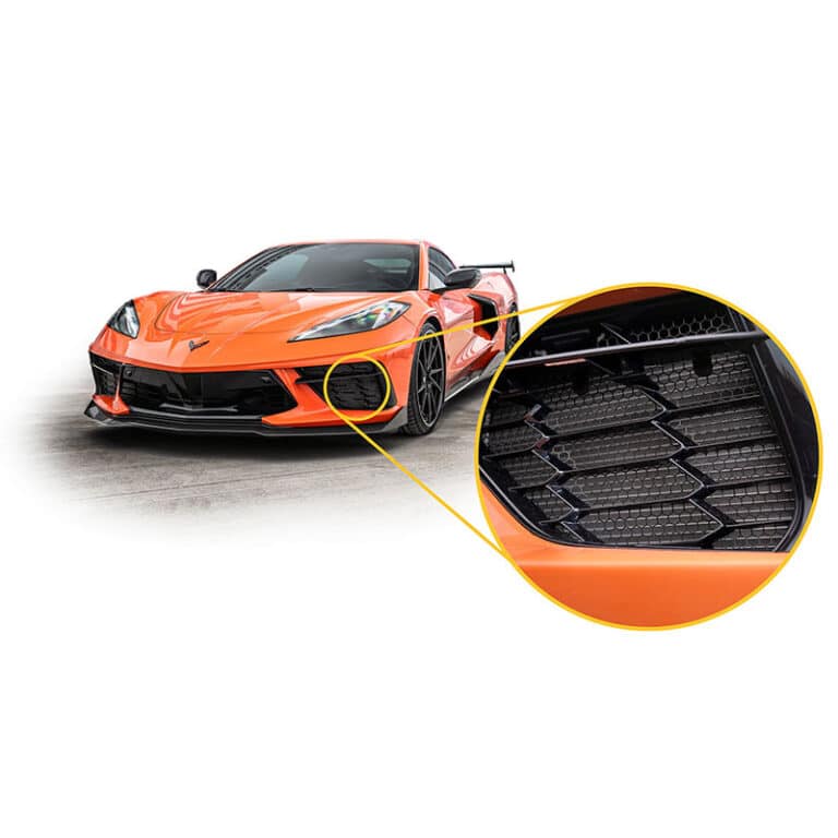 TOYCIDFG Pannello Copertura Vano Motore In ABS Per Chevrolet C8 Corvette Stingray/Z06 2020-2023 - Blu, Accessorio Decorativo