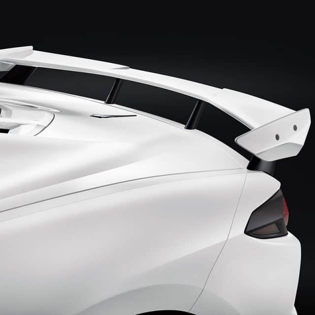 C8 Corvette Rear Spoiler - Arctic White - 84857312