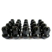 CG C8 Corvette Black Wheel Lug Nut Set