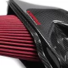 Corsa C7 Stingray Carbon Fiber Air Intake - Black - Close Up View