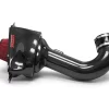 Corsa C7 Z06 Carbon Fiber Air Intake - Black - Front View