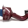 Corsa C7 Z06 Carbon Fiber Air Intake - Red - Front View