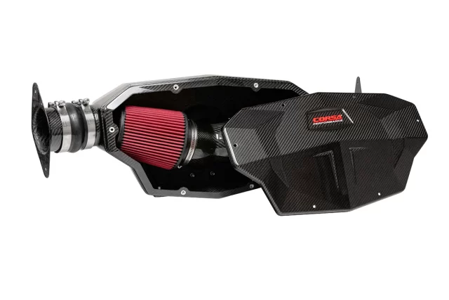 Corsa C8 Corvette Carbon Fiber Air Intake - Cut Away View 1