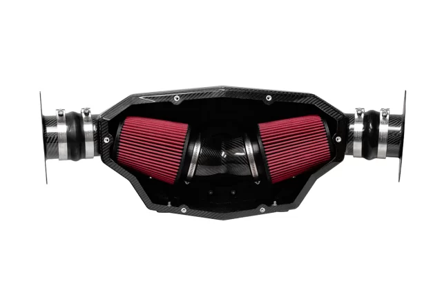 Corsa C8 Corvette Carbon Fiber Air Intake - Cut Away View Full