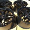 GM C7 2019 ZR1 Carbon Flash Black Corvette Wheel Set - Front View