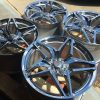 GM C7 2019 ZR1 Chrome Corvette Wheel Set - Angle View