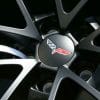 GM C7 Grand Sport Cup Satin Black Corvette Wheel Set - Close Up View