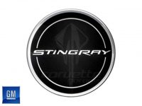 GM Stingray Logo Center Caps for C7 Corvette