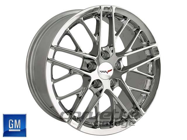 GM ZR1 Corvette Wheels - Chrome