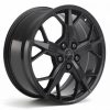 GM C8 Aluminum 5-Trident Spoke Wheels for 2020+ Corvettes - Black - Side View
