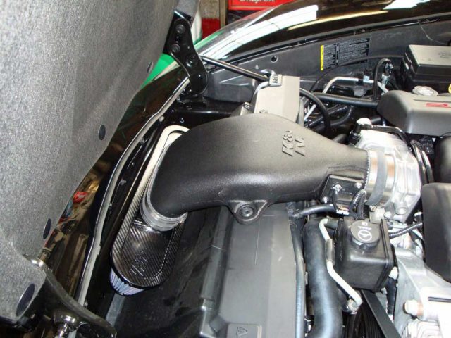 K&N AirCharger C6 Corvette Cold Air - installed