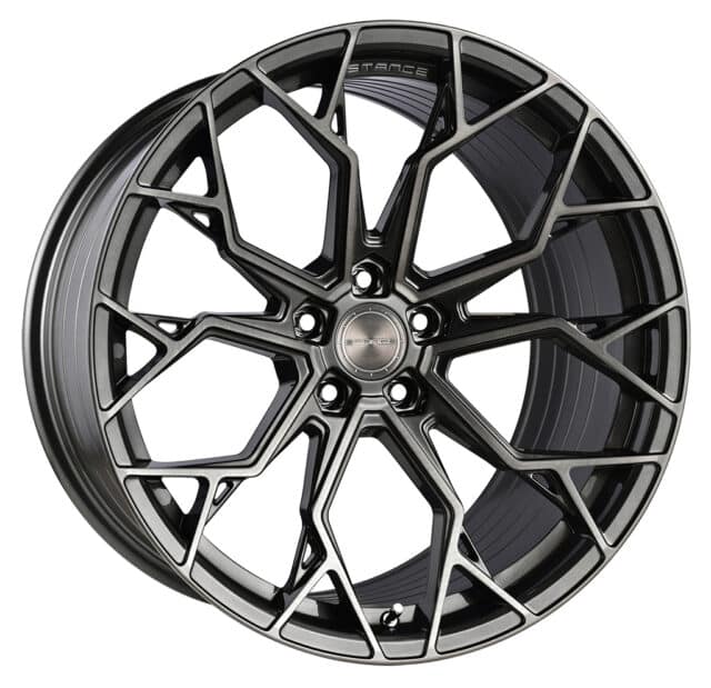 Stance SF10 C8 Corvette Wheels in Brushed Dual Gunmetal