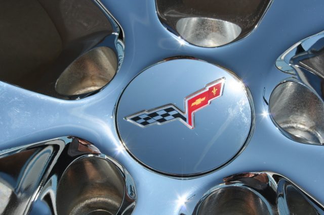 Z06 Corvette Spyder Wheel Center Caps