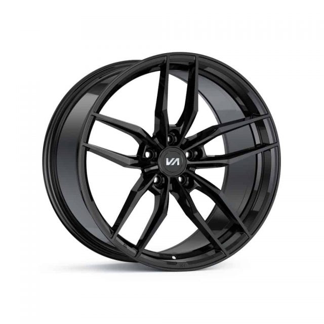 Variant Krypton C8 Corvette Wheels in Gloss Piano Black