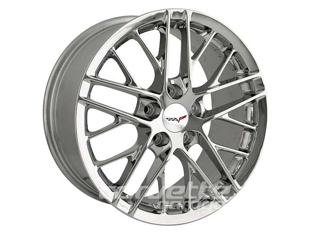 ZR1 Style Wheels for 2005-2013 C6 and C6 Z06 Corvette - Chrome